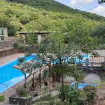 piscine du camping naturiste du village du Bosc à Octon
